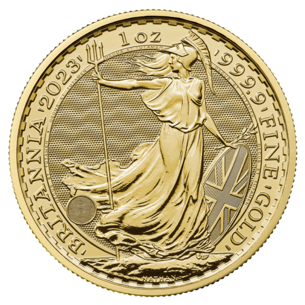 1 oz Britannia Charles III Gold Coin | 2023(Front)