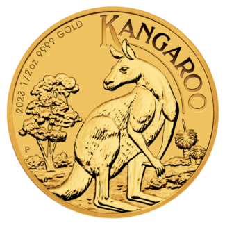 1/2 oz Kangaroo Gold Coin | 2023(Front)