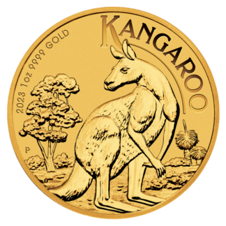 1 oz Kangaroo Gold Coin | 2023(Front)