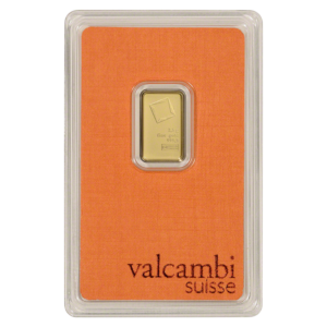2.5g Gold Bar | Valcambi(Front)