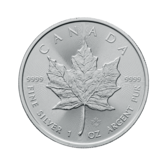 1 oz Silver Maple Leaf Coin | 2023(Front)