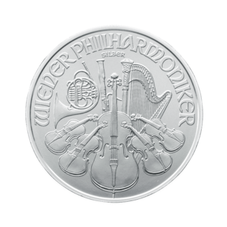 1 oz Vienna Philharmonic Silver Coin | 2023(Front)