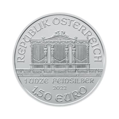 1 oz Vienna Philharmonic Silver Coin | 2023(Back)