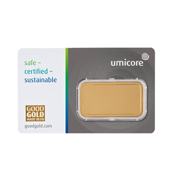 20g Gold Bar | Umicore(Back)