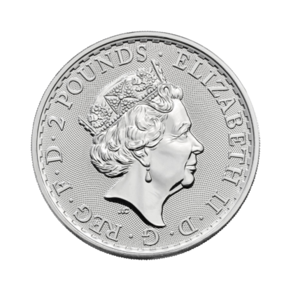 1 oz Britannia Charles III Silver Coin | 2023(Back)