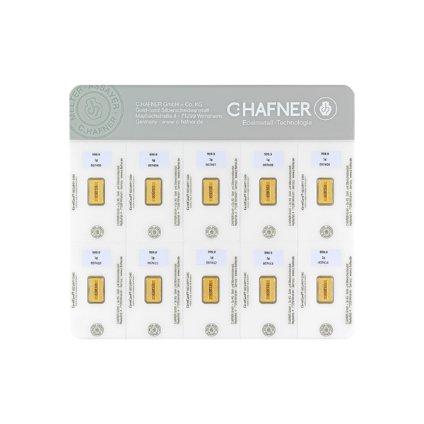 10x 2g Combibar | C.Hafner SmartPack(Back)
