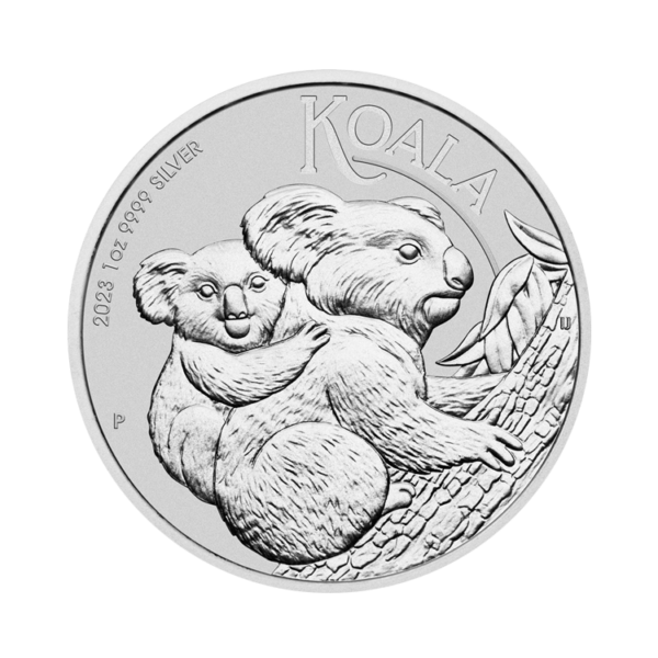 1 troy ounce Silver Coin Koala 2023(Front)
