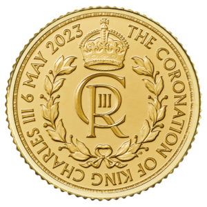 1/10 oz Coronation Charles III Gold Coin | 2023(Front)