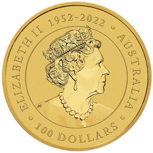 1 oz Emu Perth Mint Gold Coin | 2023(Back)