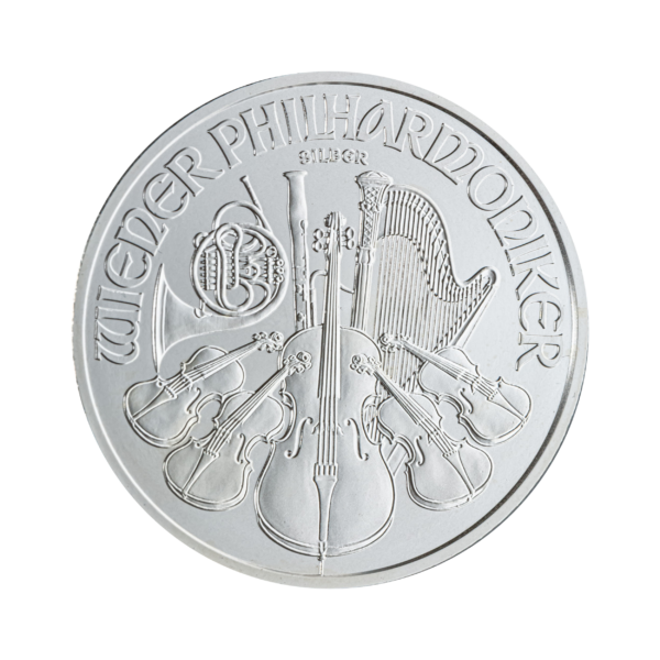 1 oz Philharmoniker Silver | Mixed Years(Front)