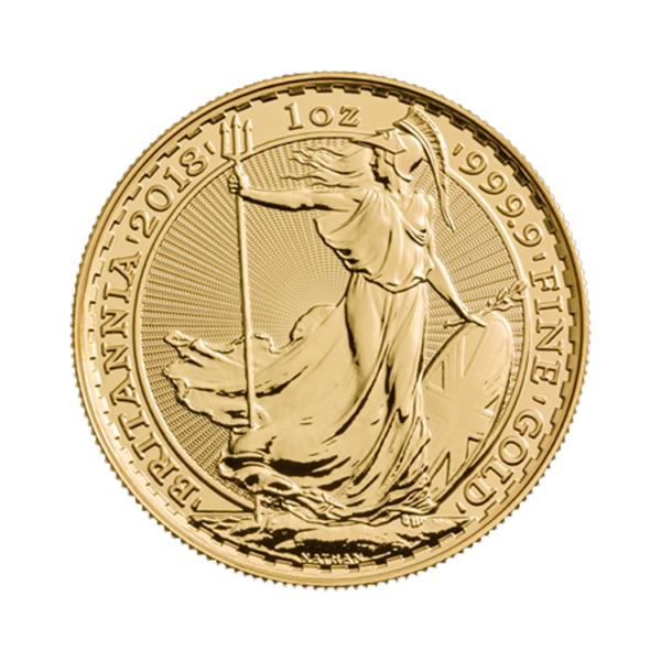 1 oz Britannia Gold | Mixed Years(Front)