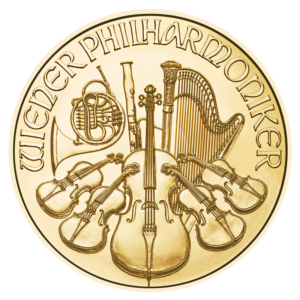 1/2 oz Vienna Philharmonic Gold Coin | 2023(Front)