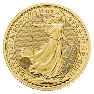 1/4 oz Britannia Charles III Gold Coin | 2024(Front)