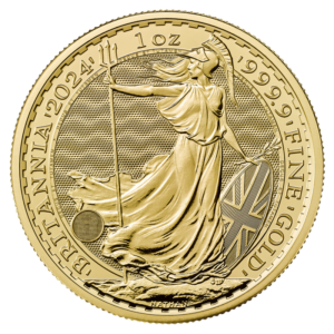 1 oz Britannia Charles III Gold Coin | 2024(Front)