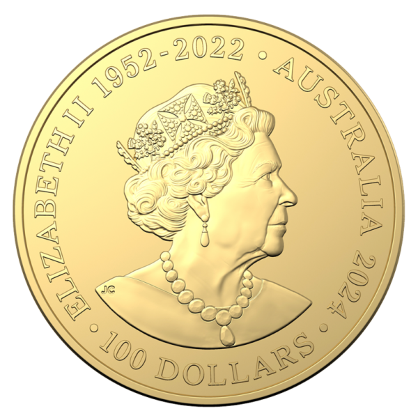 1 oz Koala Gold Coin | Royal Australia Mint | 2024(Back)