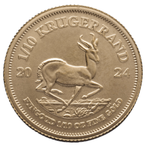 1/10 oz Krugerrand Gold Coin | 2024(Front)