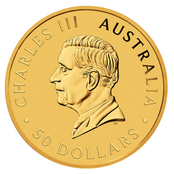 1/2 oz Kangaroo Gold Coin | 2024(Back)