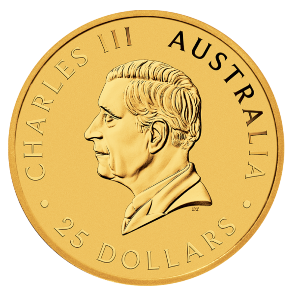 1/4 oz Kangaroo Gold Coin | 2024(Back)