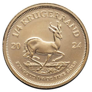 1/4 oz Krugerrand Gold Coin | 2024(Front)