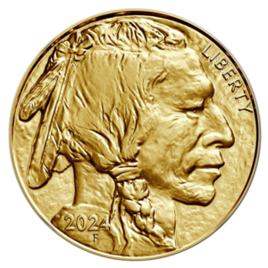 1 oz American Buffalo Gold Coin | 2024(Front)