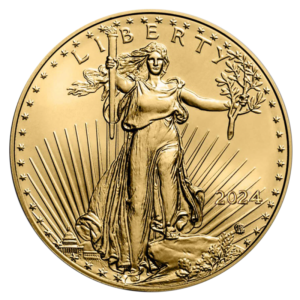 1 oz American Eagle Gold Coin | 2024(Front)