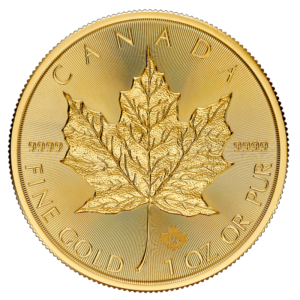1 oz Maple Leaf Gold Coin | 2024(Front)