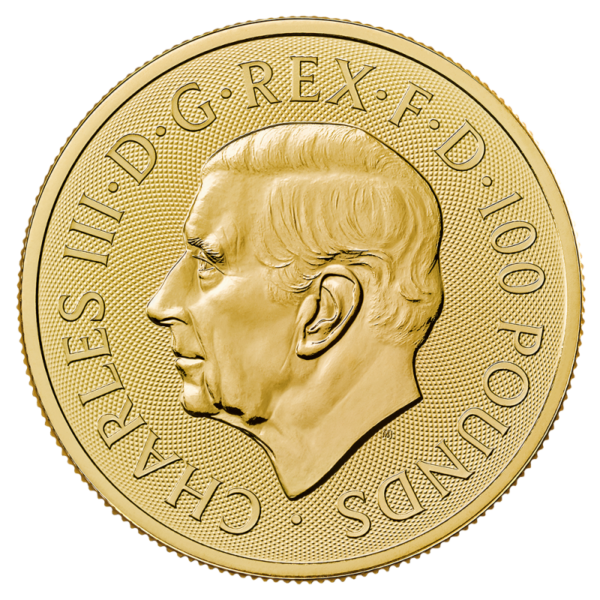 1 oz Tudor Beasts Unicorn Gold Coin | 2024(Back)